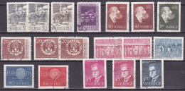 SE195A – SUEDE – SWEDEN – 1960 FULL YEAR SET –– Y&T 446/57 USED 11,30 € - Used Stamps