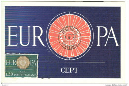 EUROPA  CEPT 1960 - 1960