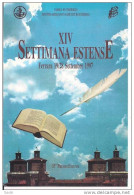 XIV SETTIMANA ESTENSE - 1997 - 33` PREMIO ESTENSE -CAMERA DI COMMERCIO INDUSTRIA E AGRICOLTURA  - FERRARA - Manifestazioni