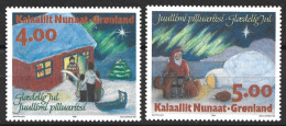 Greenland 1994. Scott #275-6 (MNH) Christmas  *Complete Set* - Neufs