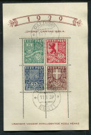 Estonia.1939  Mi Bl.3 Used - Estonie