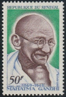 THEMATIC FAMOUS PEOPLE:  MAHATMA GANDHI. CENTENARY OF THE BIRTH   -   SENEGAL - Mahatma Gandhi