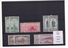 NEW ZELAND 1937 N°349-353 MNH - Ungebraucht