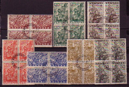 BULGARIA - 1946 - Guerrilla Movement - Mi 564/70 Bl De 4 Used - Used Stamps