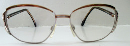 Vintage Eckig Damen-Brillengestell Metzler Germany Modell 7308 235 135 - Gafas/Lentes