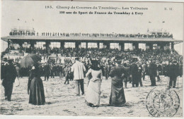 Dav: Seine  Saint  Denis : TREMBLAY - Evry( Saint Brieuc Cachet), Champ De  Courses ,les Tribunes   REPRODUCTION!! - Tremblay En France