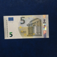 EURO PORTUGAL 5 M005A1 MA DRAGHI UNC - 5 Euro