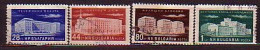 BULGARIA - 1954 - Immeubles Modernes - Yv 810/13 Used - Gebraucht