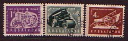 BULGARIA - 1951 - Serie Courant - Kamion, Tractor, Roller - Mi 783/85  Used - Used Stamps