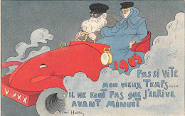 Illustrateur     . André  Hellé      Pas Si Vite  ...Humour Automobile     (voir Scan) - Other & Unclassified