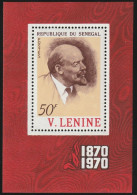 THEMATIC FAMOUS PEOPLE:  CENTENARY OF THE BIRTH OF LENIN   - MS  -   SENEGAL - Lénine