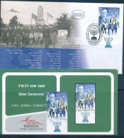 ISRAEL 2023 BETAR CENTENNIAL STAMP MNH + FDC + POSTAL SERVICE BULITEEN - Neufs
