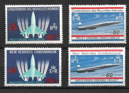 NOUVELLES HEBRIDES 1968 "CONCORDE"  BI-LANGUAGE MNH - Neufs