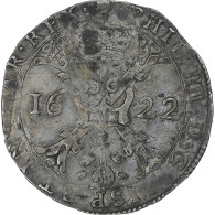 Monnaie, Pays-Bas Espagnols, BRABANT, Philippe IV, Patagon, 1622, Anvers, TB+ - Andere & Zonder Classificatie