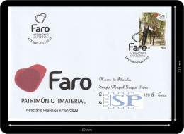 Portugal 2023 Faro Património Imaterial Festas Do Concelho De Faro Festa Da Pinha Algarve - Marcofilie