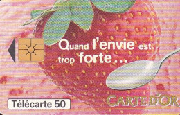 F739  05/1997 - CARTE D'OR : FRAISE - 50 GEM1A - 1997