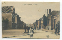 CPA 59 Nord MARETZ Proche Caudry - Rue De La Dessour - Animation - Caudry