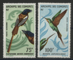 COMORES POSTE AERIENNE N° 20 + 21 Neufs ** (MNH) Cote 30 € OISEAUX BIRDS TB - Comores (1975-...)