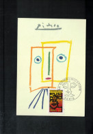 France 1976 Art Painting Pablo Picasso Maximum Card - Picasso