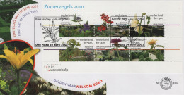 Pays Bas - FDC 435a - 2001 - L'ete - Fleurs - FDC