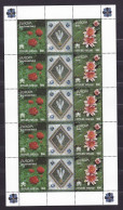 1999 Vaticano Vatican EUROPA CEPT EUROPE 5 Serie Di 2v. (striscia) In Minifoglio MNH** Riserve E Parchi Parks Minisheet - 1999