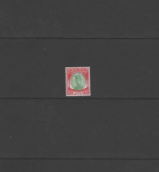 Malayan States - Trengganu 1949 - $2 Green & Scarlet SG86 MNH Cat £48 SG2023 - Perlis