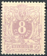 [** SUP] N° 29, 8c Violet, Bon Centrage (non Compté) - Fraîcheur Postale - Cote: 230€ - 1869-1883 Leopold II.