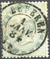 [O SUP] N° 39, TB Obl Centrale DC 'Beveren' - Rare - 1869-1883 Leopold II.