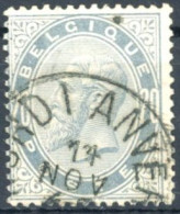 [O SUP] N° 39, Superbe Obl Ambulant 'NORD I ANVERS' - Coba ++50 € - 1869-1883 Leopold II.