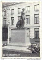 4cp061 : Nels: Aalst Standbeeld Koningin Astrid / Alost Monument Reine Astrid: Verstuurd > Bruxelles : 2 AALST 2 1945 - Aalst