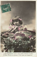 CPA 1 Euro- 1er Avril -(8) -Poisson Fillette - April Fool's Day