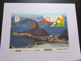 Bre32  Feuillet   2012  MNH  SC 3294  Paralympique - Sommer 2016: Rio De Janeiro