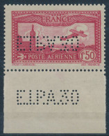 [** SUP] PA6d, 1f50(+5f) Carmin, Surcharge Inversée Sur Le Timbre, Normale Dans Le Bord De Feuille - Certificat Photo Be - 1927-1959 Nuevos