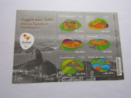 Bre34  Feuillet   2016  MNH  Mi B182  Paralympique - Sommer 2016: Rio De Janeiro