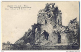 _Np202:  GUERRE 1914-1915 - Bétheny  L'Eglise Bombardé Par Les Allemands.... - Bétheny