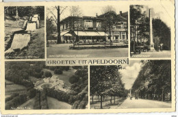 8Eb-836: Hôtel-Café-Restaurant "Ruimzicht" Loobaan Apeldoorn 1938 > Den Haag  Auto's - Apeldoorn