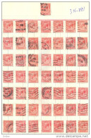 3n-881: 50 Double Stamps - Timbres Doubles:  1 P - Unclassified