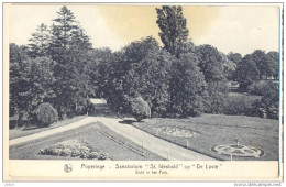 Pk336: Nels  Poperinge - Sanatorium "St. Idesbald" Op "de Lovie"  Zicht In Het Park.... Iels Bevuild... - Poperinge