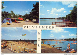 _4Cc867: Provinciaal DOMEIN " ZILVERMEER" MOL  . Vlaggen  Tenten - Watersport... - Mol