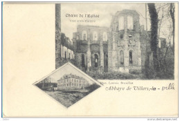 4cp-075: Abbaye De Villers-la-ville - Choeur De L'Eglise  Vue Extérieure Ohot. Louvois Bruxelles - Villers-la-Ville