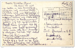 _1p510: S.M.B: Fantasiekaartje Verstuurd: 3 GENT 3 GAND 12 VIII 1924 >Duisburg Duitsland... - Lettres & Documents