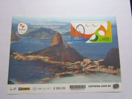 Bre36  Feuillet   2016  MNH  Sc 3294  Paralympique   3D - Estate 2016: Rio De Janeiro