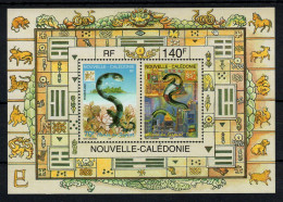 Nouvelle Caledonie - YV BF 25 N** MNH Luxe , Année Du Serpent - Blocchi & Foglietti