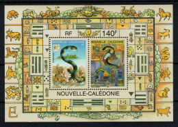 Nouvelle Caledonie - YV BF 25 N** MNH Luxe , Année Du Serpent - Hojas Y Bloques
