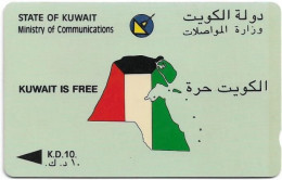 Kuwait - (GPT) - Kuwait Is Free - 2KWTA - 1991, Used - Koweït