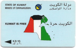 Kuwait - (GPT) - Kuwait Is Free - 6KWTA - 1991, Used - Koweït