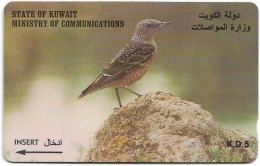 Kuwait - (GPT) - Rock Thrush Bird - 39KWTD - 1997, Used - Kuwait