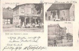 Gruß Aus HAMMER Bei Jatznick Kurhaus Radfahrer Station Inh Wilhelm Scharf Försterei Villa Diana Radfahrer 2.6.1906 Gelau - Pasewalk