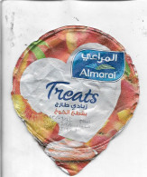 Egypt - Couvercle De Yoghurt  Almarai Natural Yoghurt  (foil) (Egypte) (Egitto) (Ägypten) (Egipto) (Egypten) - Coperchietti Di Panna Per Caffè