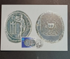 GRÈGE GREECE 2004 OLYMPIC GAMES ATHÈNES/ CARTE MAXIMUM - Maximumkaarten